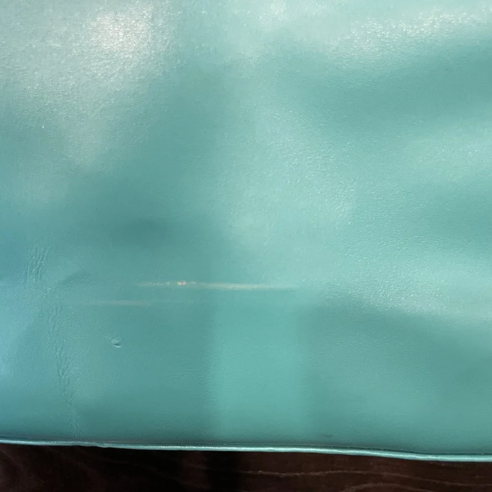 Origami Owl Duffel Bag Aqua Turquoise Purse Travel Bag Over The Shoulder READ - Picture 10 of 15